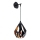 Eglo 62836 - Applique CARLTON PRO 1xE27/60W/230V nero