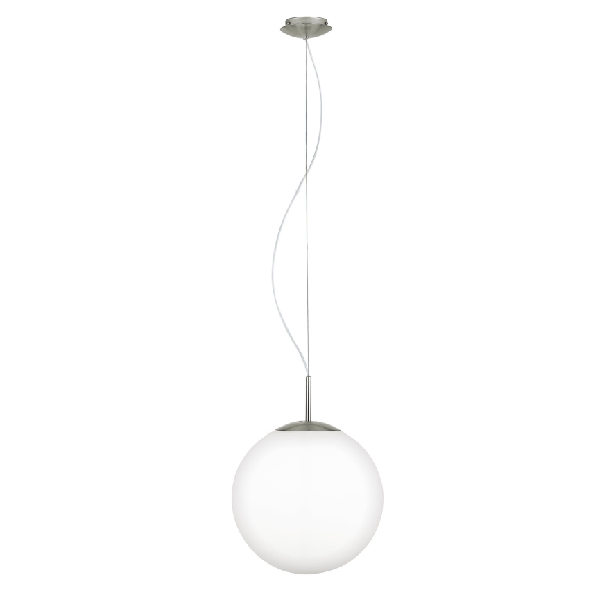Eglo 63269 - Pendelleuchte an Kabel PIEDALE 1xE27/60W/230V Ø 35 cm mattchrom