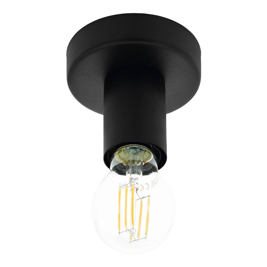 Eglo 64104 - Plafoniera IGUALA 1xE27/40W/230V nero