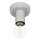 Eglo 64106 - Plafoniera IGUALA 1xE27/40W/230V grigio