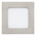 Eglo 64608 - LED-Einbauleuchte FUEVA 1 PRO LED/5,5W/230V 3000K 12x12 cm matt Chrom