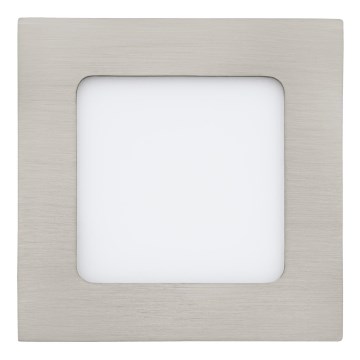 Eglo 64611 - LED-Einbauleuchte FUEVA 1 PRO LED/5,5W/230V 4000K 12x12 cm matt Chrom