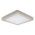Eglo 64728 - Plafoniera LED FUEVA PRO LED/25W/230V 3000K 30x30 cm cromo opaco