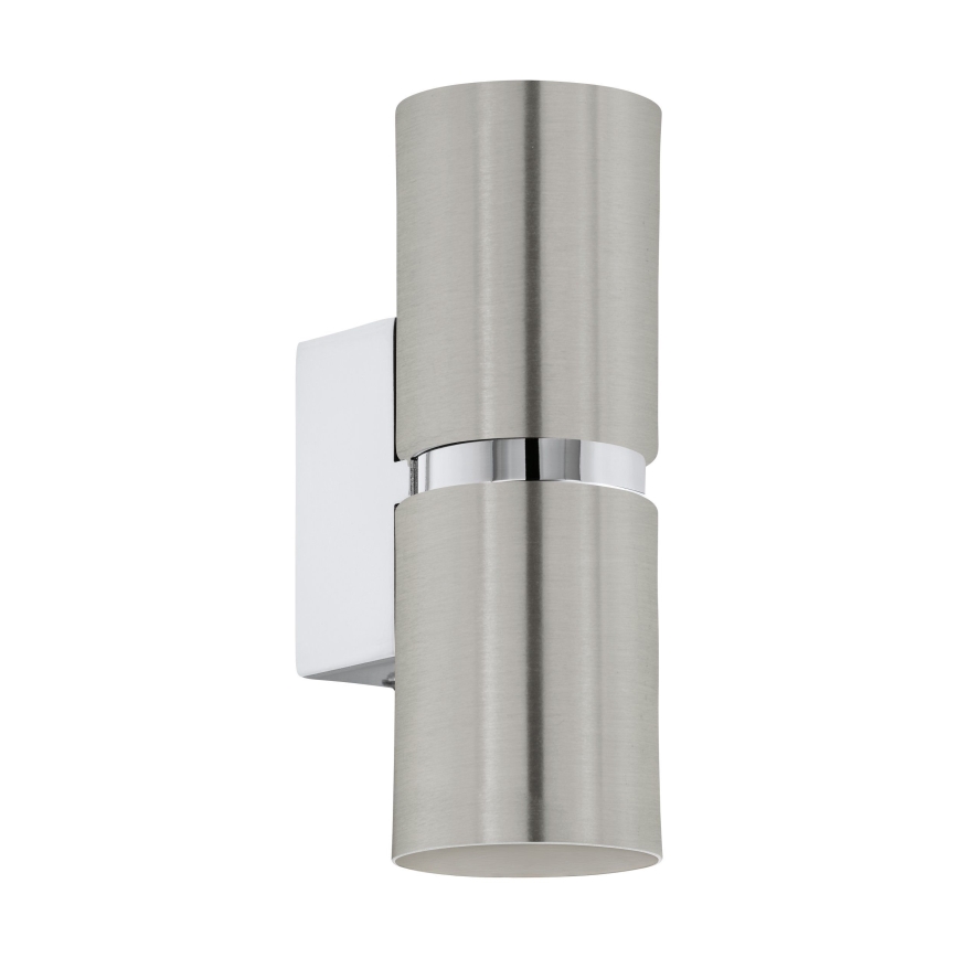Eglo 64794 - Applique a LED PASSA PRO 2xGU10/3,3W/230V 3000K cromo opaco