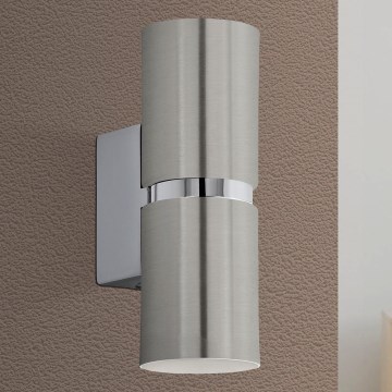 Eglo 64794 - Applique a LED PASSA PRO 2xGU10/3,3W/230V 3000K cromo opaco