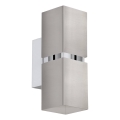 Eglo 64797 - Applique a LED PASSA PRO 2xGU10/3,3W/230V 3000K cromo opaco