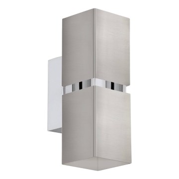 Eglo 64797 - Applique a LED PASSA PRO 2xGU10/3,3W/230V 3000K cromo opaco