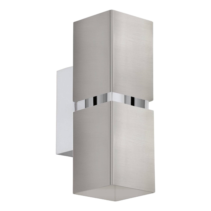 Eglo 64797 - LED-Wandleuchte PASSA PRO 2xGU10/3,3W/230V 3000K matt Chrom