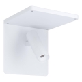 Eglo 67562 - LED Applique con mensola CIGLIE LED/8,1W/230V bianco