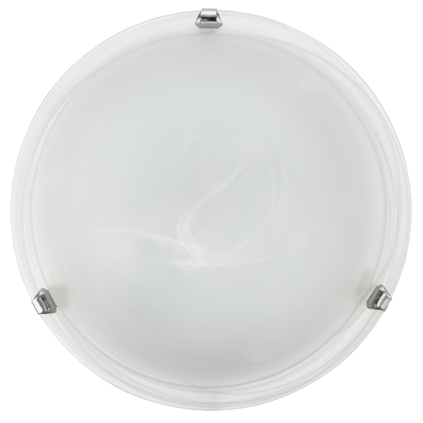 Eglo - Plafonnier 2xE27/25W/230V en verre d'albâtre