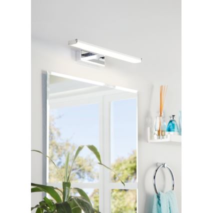 Eglo 74051 - Illuminazione a LED per specchi da bagno GALENZANA LED/7,4W/230V 4000K 40 cm IP44 cromo lucido