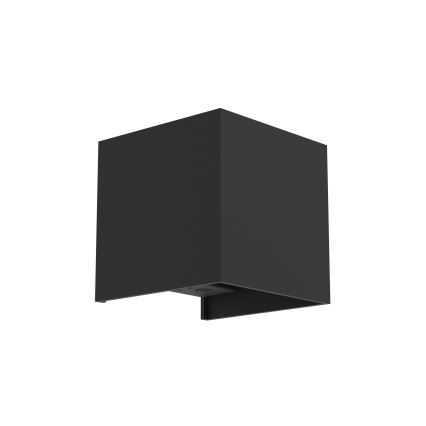 Eglo - Applique murale d'extérieur LED rechargeable à intensité variable, avec détecteur de mouvement et capteur crépusculaire LED/2,2W/5V IP44 noir