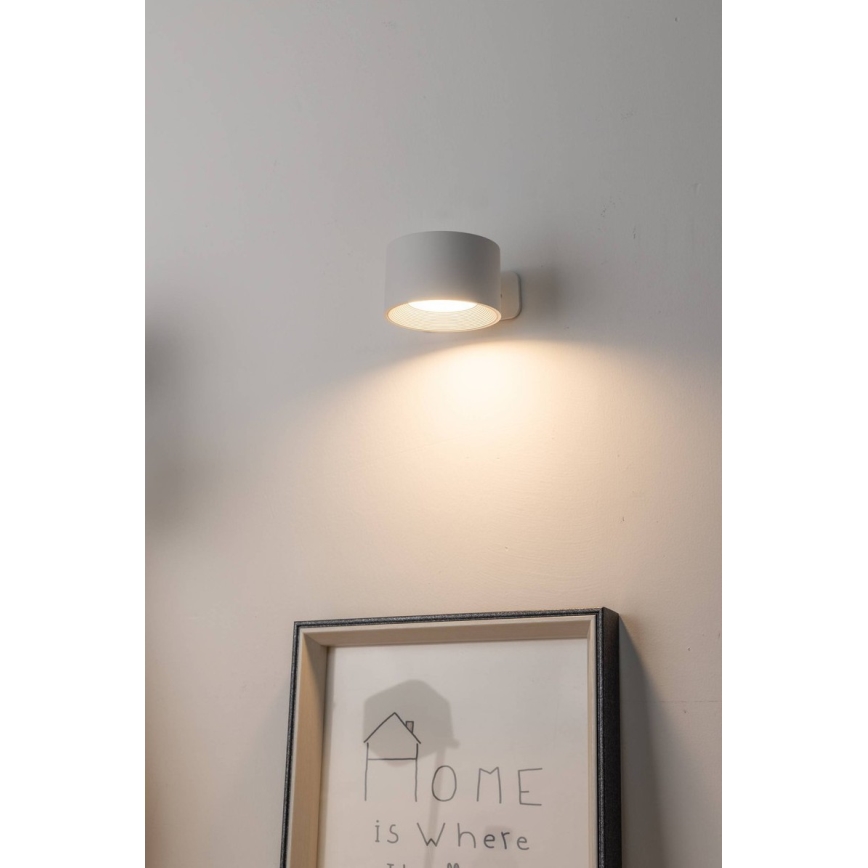 Eglo - dimmbare, wiederaufladbare Touch-Wandleuchte, LED, 5W/5V, 2700/4000/6500K, 2000 mAh, weiß