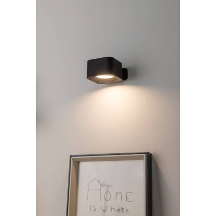 Eglo - Lampada da parete ricaricabile a LED dimmerabile con controllo touch LED/5W/5V 2700/4000/6500K 2000 mAh nero