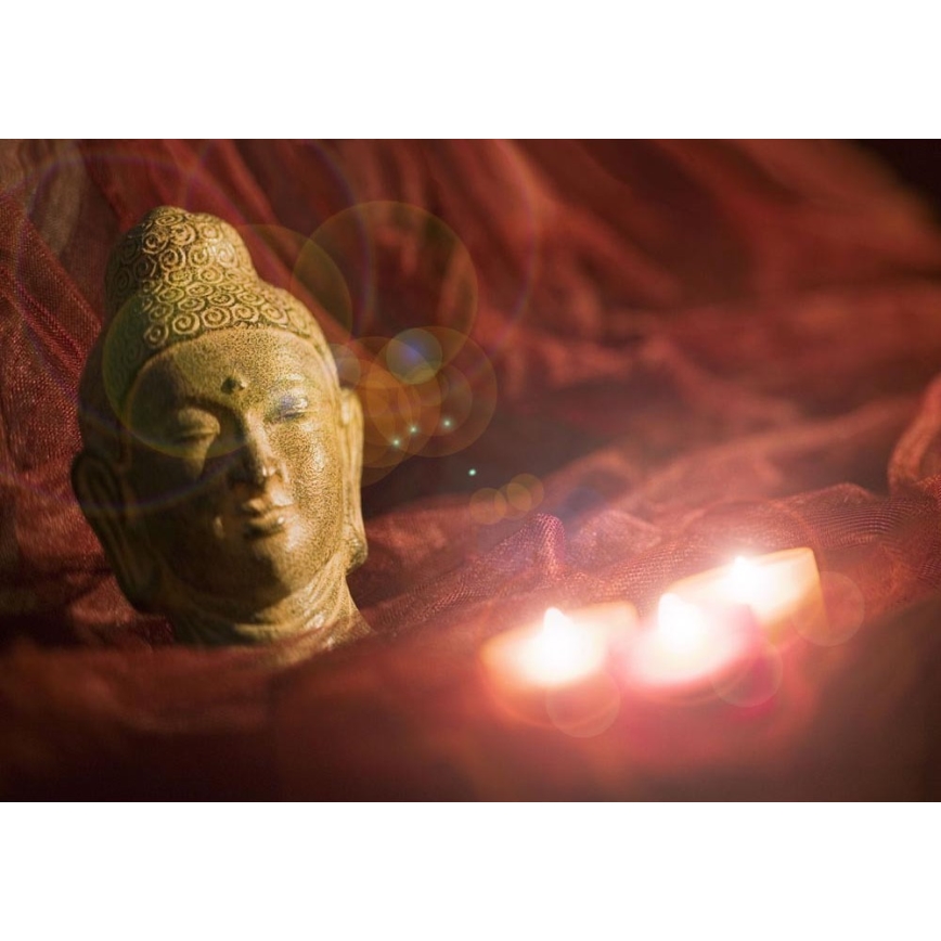 Eglo 75039 - Illuminazione a LED Quadro decorativo BUDDHA 3xLED/0,02W/2xAA 30x45 cm