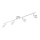 Eglo 75242 - Spot LED ODERZO 3x LED / 3,8 W / 230 V, finition chrome brillant