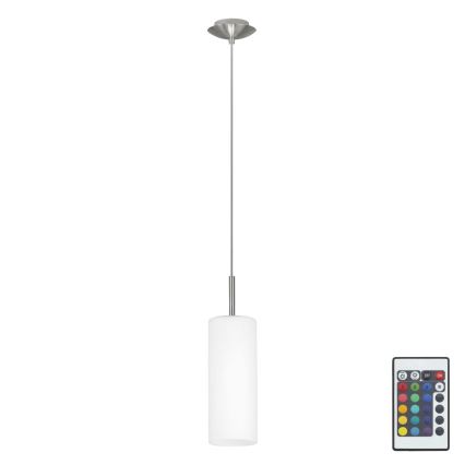 Eglo 75251 - Lampadario LED RGB dimmerabile su filo ELLUNO-C E27/7,5W/230V
