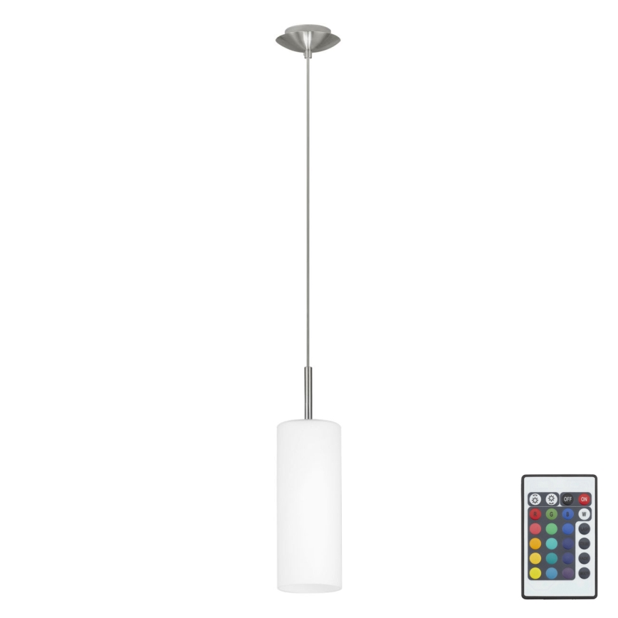 Eglo 75251 - Lampadario LED RGB dimmerabile su filo ELLUNO-C E27/7,5W/230V