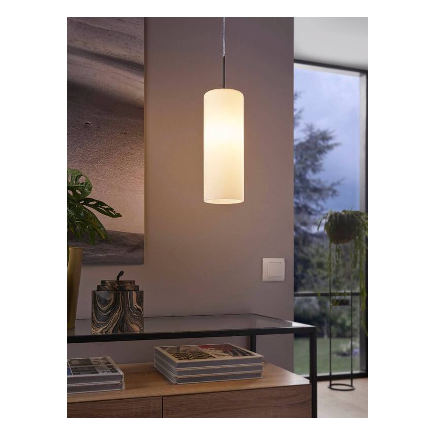 Eglo 75251 - Lampadario LED RGB dimmerabile su filo ELLUNO-C E27/7,5W/230V