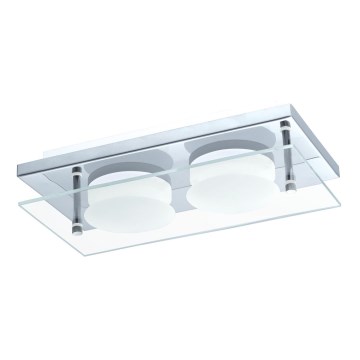 Eglo 75327 -  LED Plafoniera ABIOLA 2xLED/6W/230V cromo lucido