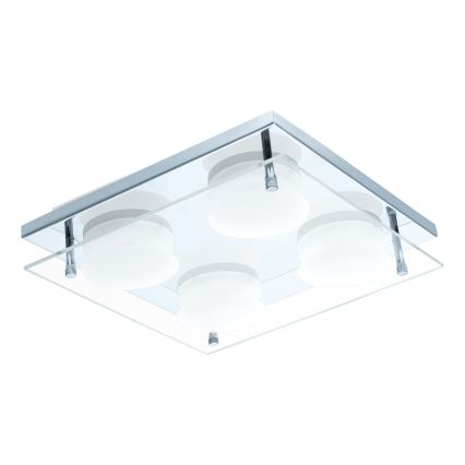 Eglo 75329 - Plafonnier LED ABIOLA 4xLED/6W/230V finition chrome brillant