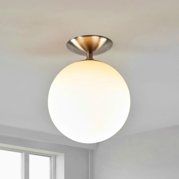 Eglo 75358 - Plafoniera dimmerabile RGBW RONDO-C 1xE27/7,5W/23V diametro 25 cm + telecomando