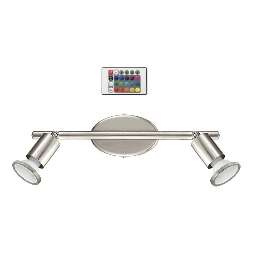 Eglo 75384 - Luce Spot a LED BUZZ-C 2xGU10/4W/230V