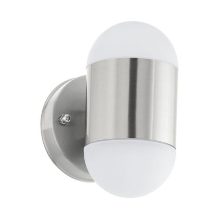 Eglo 75392 - Applique murale d'extérieur LED MEROLA 2xLED/3,7W/230V IP44 chrome mat