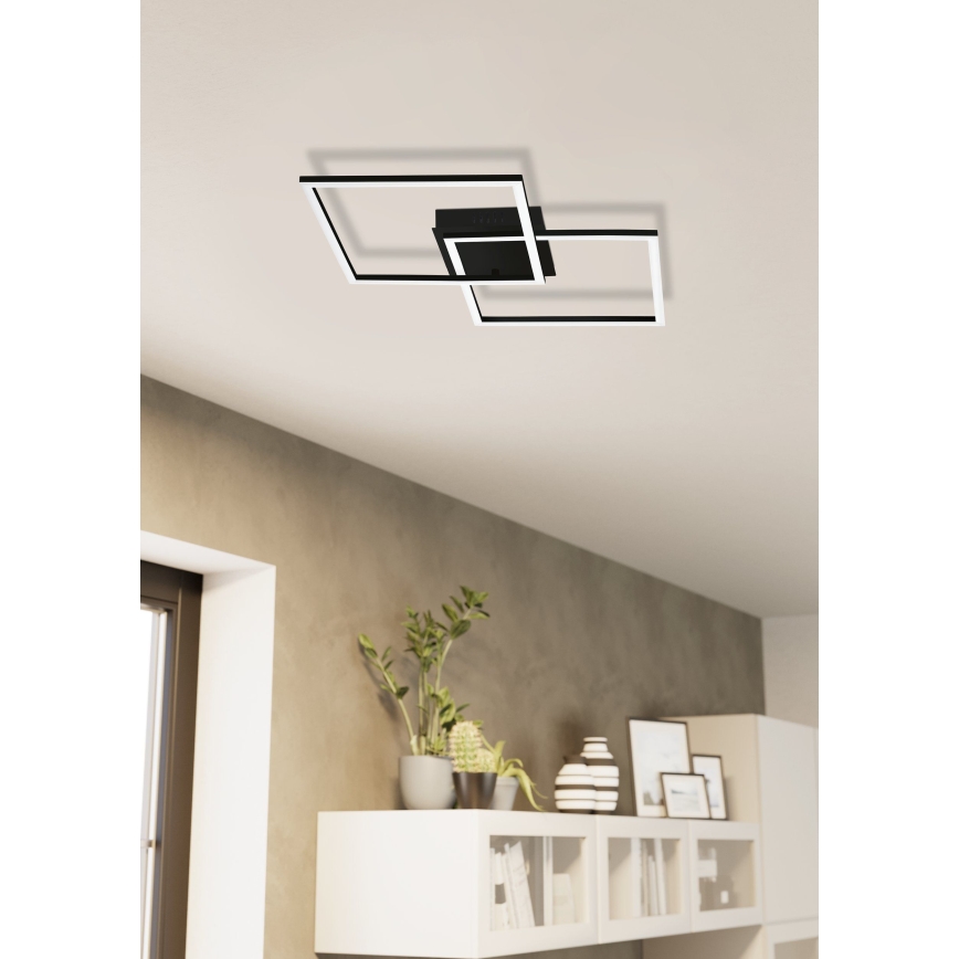 Eglo - Lustre monté en surface LED/28W/230V 3000-6500K+ Télécommande