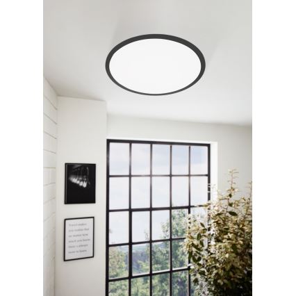 Eglo 75577 - Plafonnier à intensité variable SALOBRENA-TW LED/32,5W/230V d. 60 cm + Télécommande