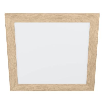 Eglo 75643 - LED-Deckenleuchte CALEMAR LED/19W/230V 4000K 43,7x 43,7 cm braun