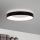 Eglo 75661 - Dimmbare LED-Deckenleuchte JUTIO 4xLED/8,1W/230V schwarz + Fernbedienung