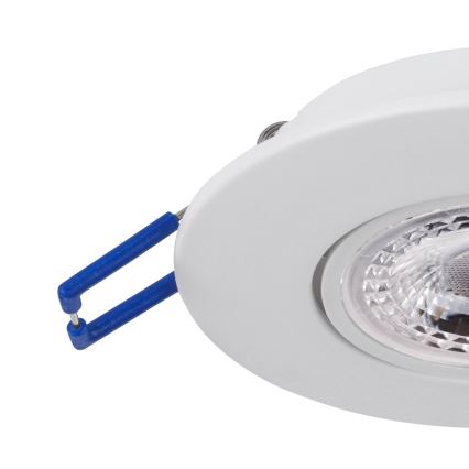 Eglo 75763 - LOT 3x Spot encastrable ZUJAR LED/3,4W/230V blanc