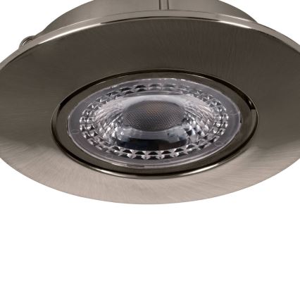 Eglo 75765 - SET 3x Lampada LED da incasso ZUJAR LED/3,4W/230V cromo opaco