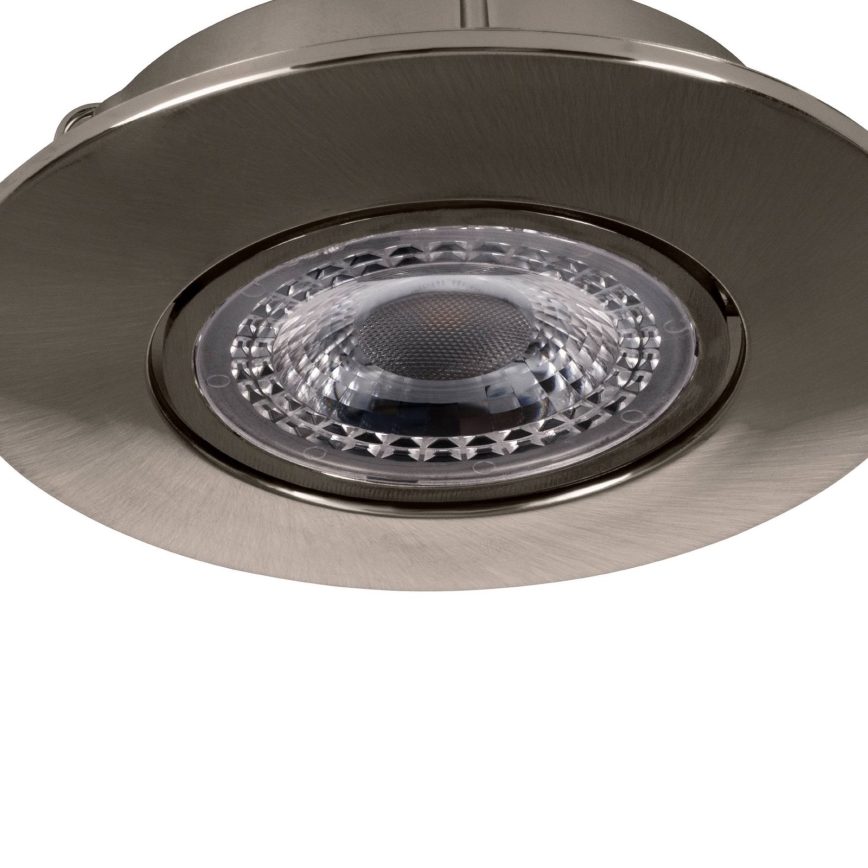 Eglo 75765 - SET 3x Lampada LED da incasso ZUJAR LED/3,4W/230V cromo opaco