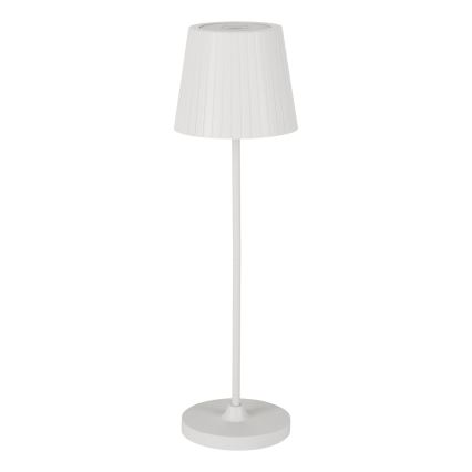 Eglo - Dimmbare, wiederaufladbare LED-Tischlampe für den Außenbereich LED/3,8W/5V 2400/3000/4000K 2000 mAh IP44 Weiß