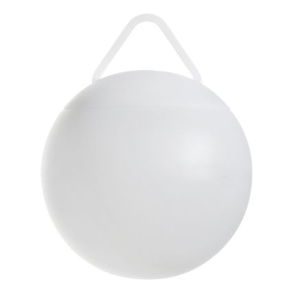 Eglo - RGB-LED-Außenleuchte, dimmbar, wiederaufladbar (2600 mAh), IP44, weiß + Fernbedienung