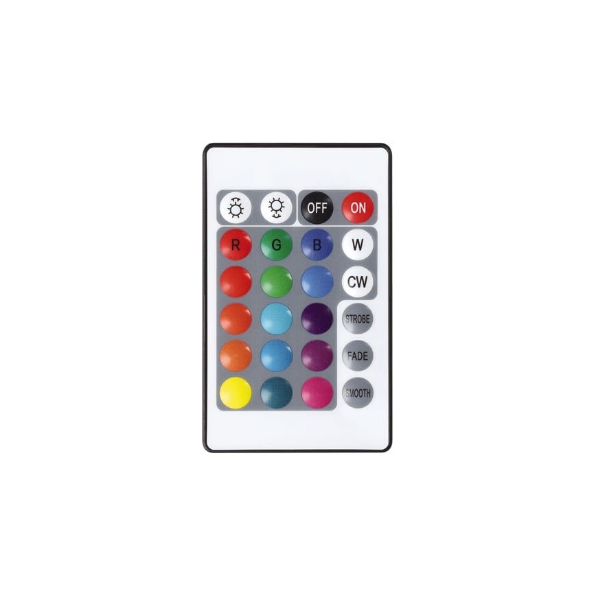 Eglo - RGB-LED-Außenleuchte, dimmbar, wiederaufladbar (2600 mAh), IP44, weiß + Fernbedienung