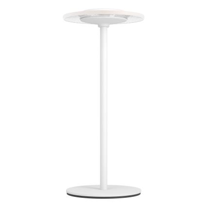 Eglo - Lampe de table tactile rechargeable LED RGBW dimmable LED/5V 2000 mAh blanche