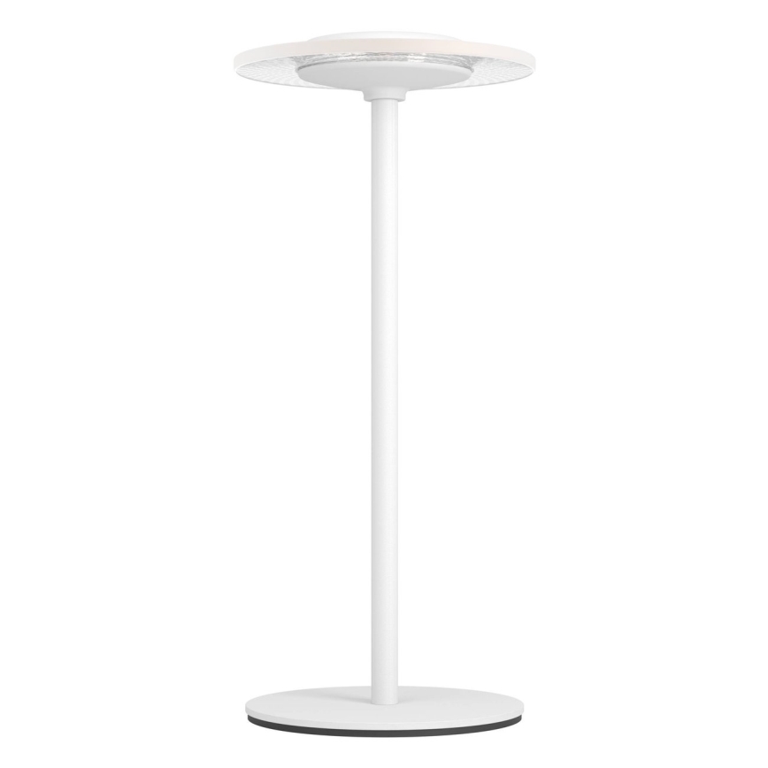 Eglo - Lampe de table tactile rechargeable LED RGBW dimmable LED/5V 2000 mAh blanche