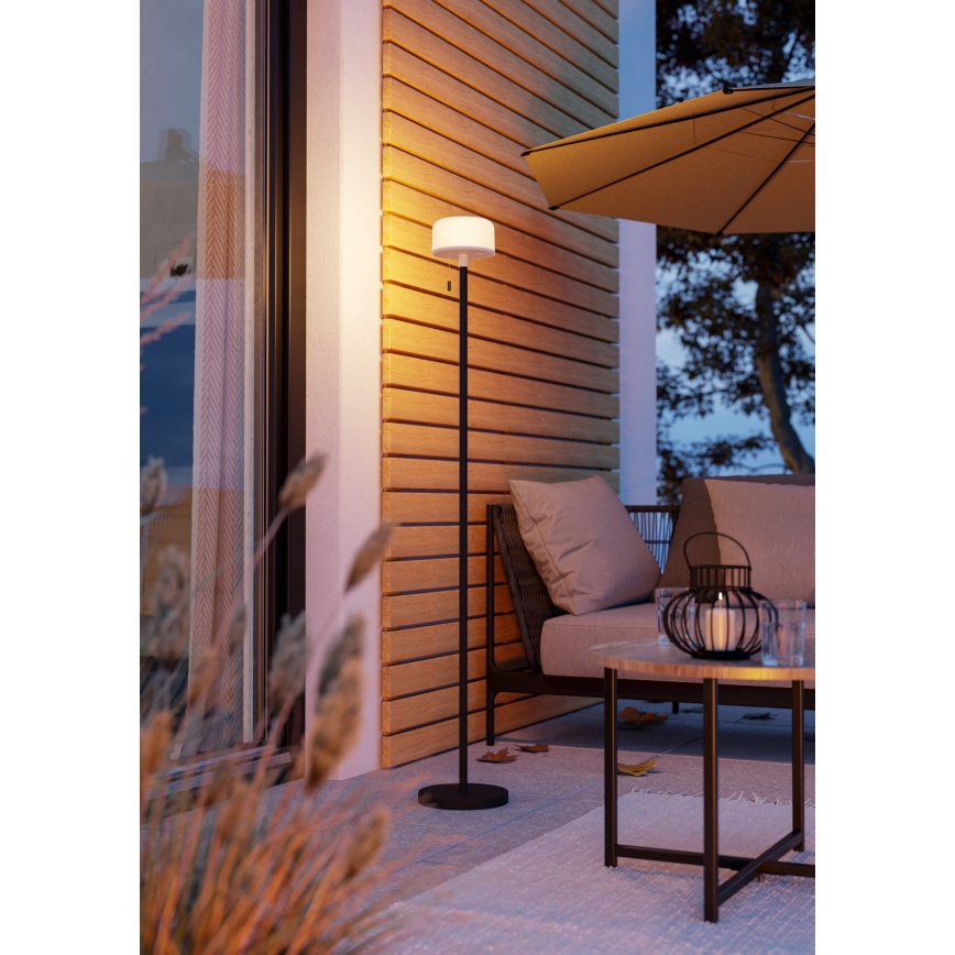Eglo - Lampada da terra per esterni LED RGBW dimmerabile LED/2,2W/3,7V 3000K IP54