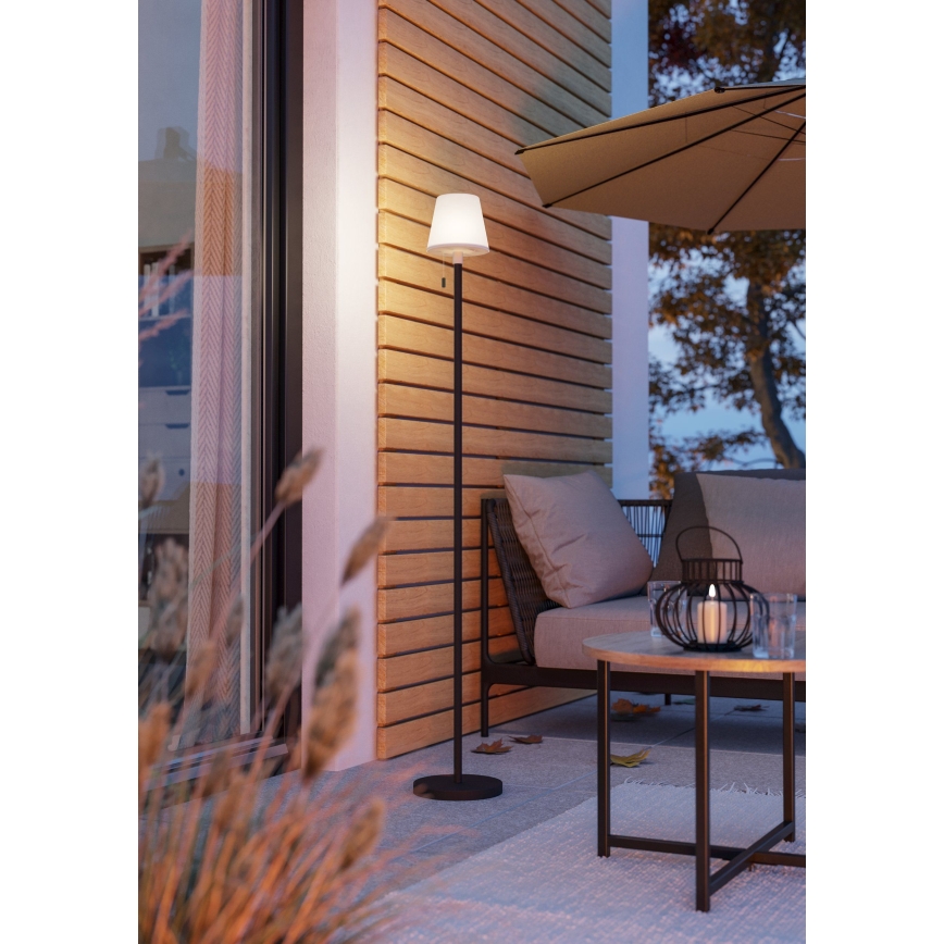 Eglo - Lampadaire d'extérieur rechargeable LED RGBW dimmable LED/2,2W/3,7V 3000K 2200 mAh IP54
