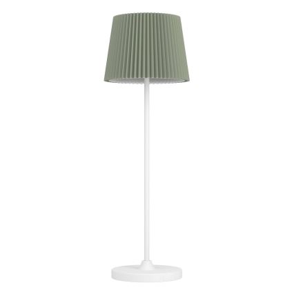 Eglo - LED dimmbare, berührungsgesteuerte, wiederaufladbare Tischlampe LED/3,8W/5V 2400/3000/4000K 2000 mAh weiß/grün