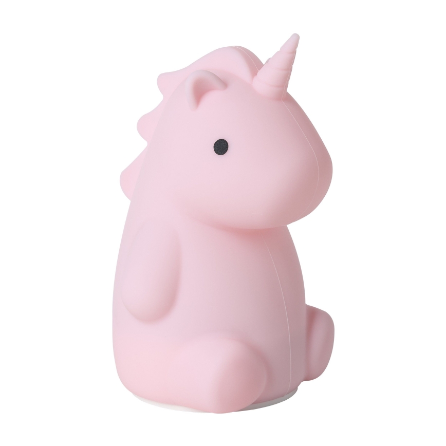 Eglo - Veilleuse tactile rechargeable LED RGBW pour enfants LED/5W/5V 1200 mAh licorne