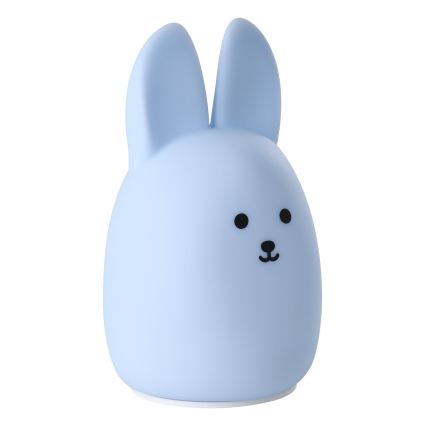 Eglo - Lampada da notte ricaricabile per bambini a sfioramento LED RGBW LED/5W/5V 1200 mAh coniglio