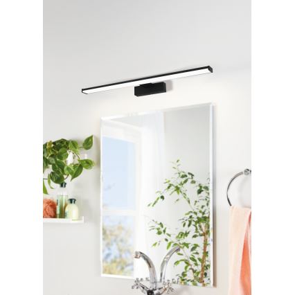 Eglo 780431 - Éclairage LED de miroir salle de bain BETETA LED/11W/230V 60 cm IP44 noir