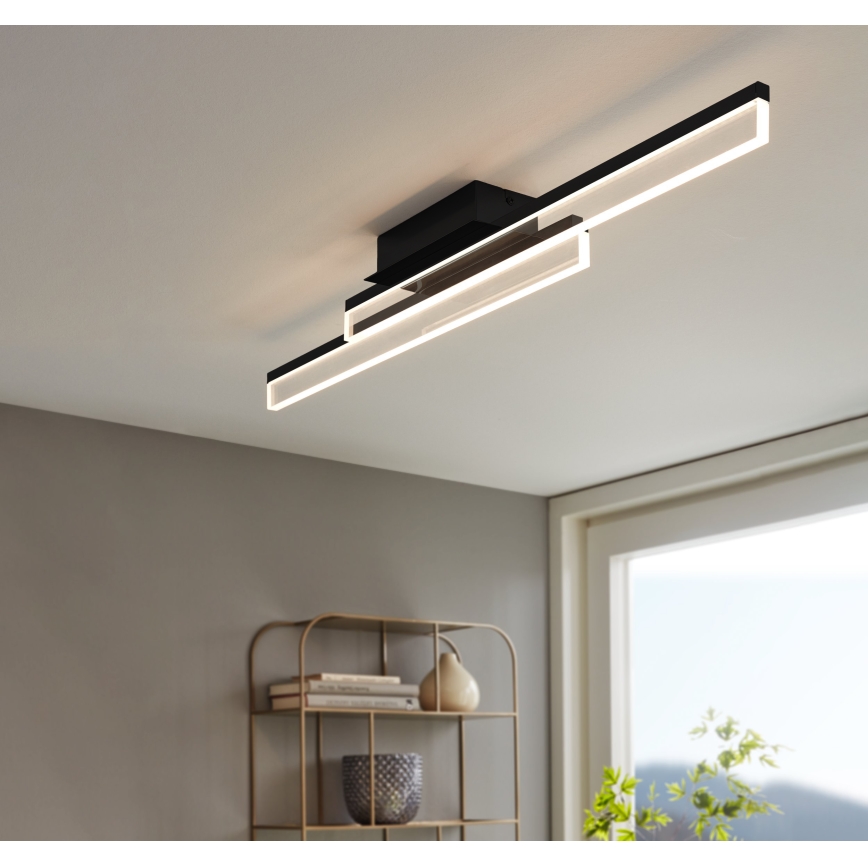 Eglo 780433 - Plafoniera LED da bagno YANGUAS 2xLED/11W/230V 3000K IP44 cromo opaco