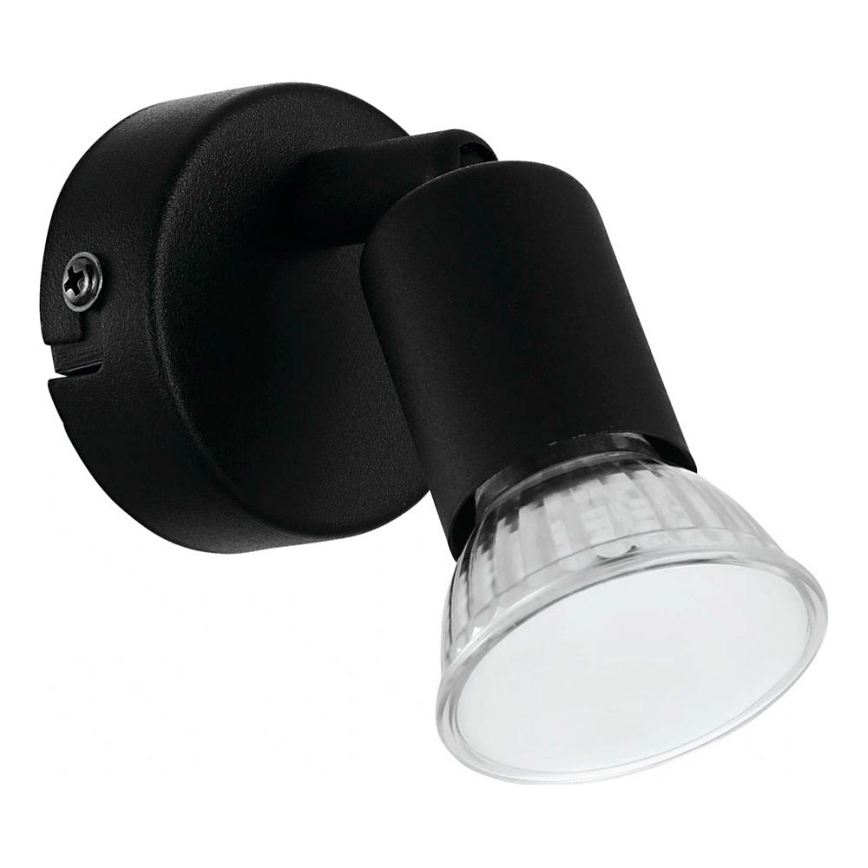 Eglo 780457 - LED-Wandstrahler ESCALERA 1xGU10/2,8W/230V 3000K schwarz
