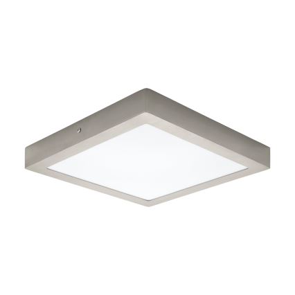 Eglo 78218 - Plafoniera LED FUEVA LED/22W/230V 30x30 cm cromo opaco