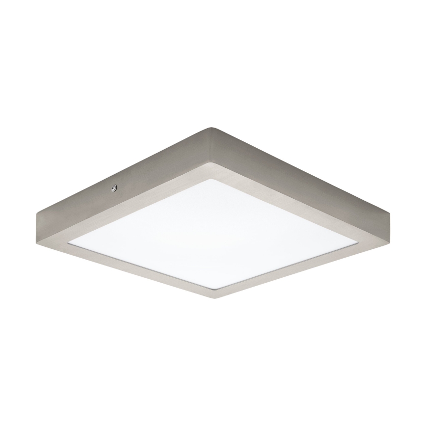 Eglo 78218 - Plafoniera LED FUEVA LED/22W/230V 30x30 cm cromo opaco